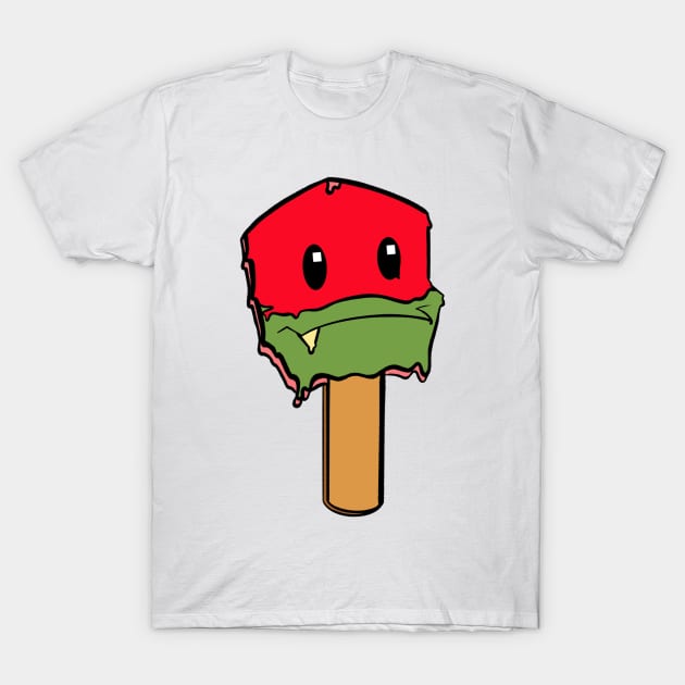 ROTTMNT Raph Popsicle T-Shirt by SassyTiger